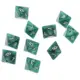 Dados poliédricos multifacéticos DND D8 acrílicos de colores