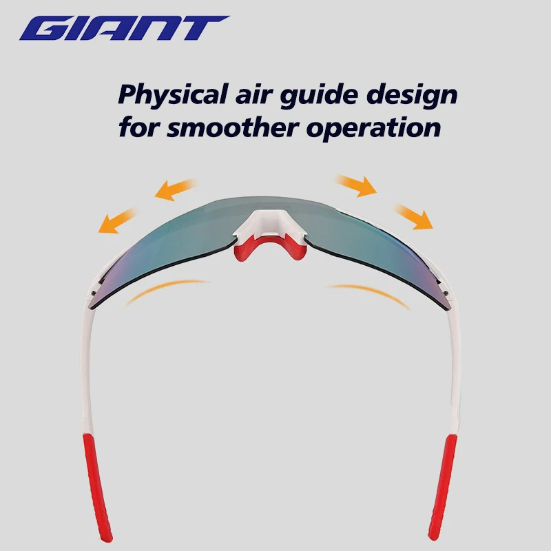 Gafas ciclismo deportivas UV400 antivaho con protección solar - imagen 2