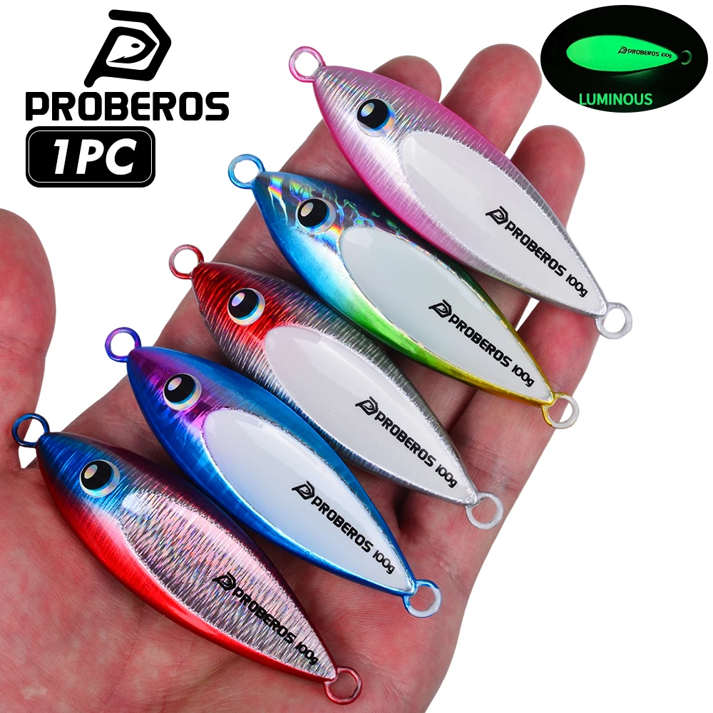 Señuelo jigging luminoso de metal PROBEROS – hundimiento rápido - imagen 5