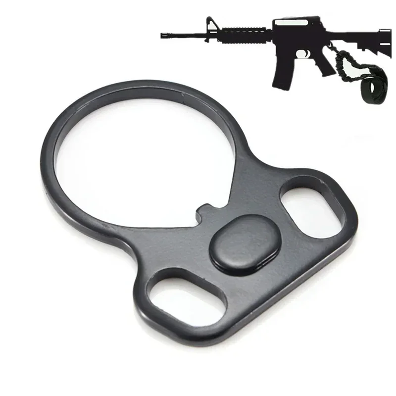 Soporte de eslinga táctico con hebilla y adaptador de rifle - imagen 4
