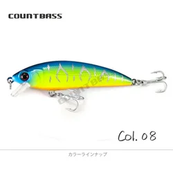 COUNTBASS Minnow – Señuelo hundido lento para sábalo y perca