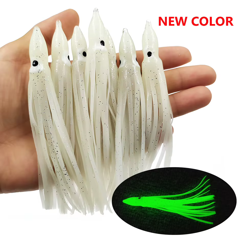 Faldas de Calamar para Vinilos de Pesca – Pack Multicolor - imagen 5