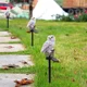Lámpara LED solar Búho impermeable para jardín y camino - imagen 3