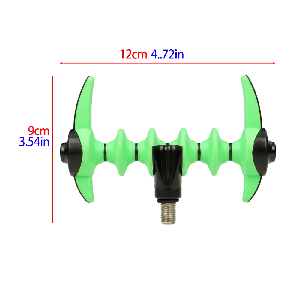 Hirisi AC206 soporte de caña carpas antideslizante para Buzz Bar - imagen 2