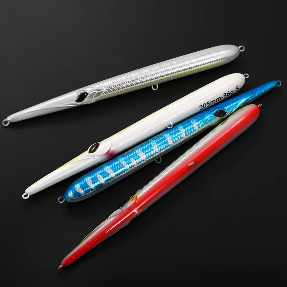 Señuelo Pencil Wobbler – Flotante hundimiento lento para salada - imagen 5