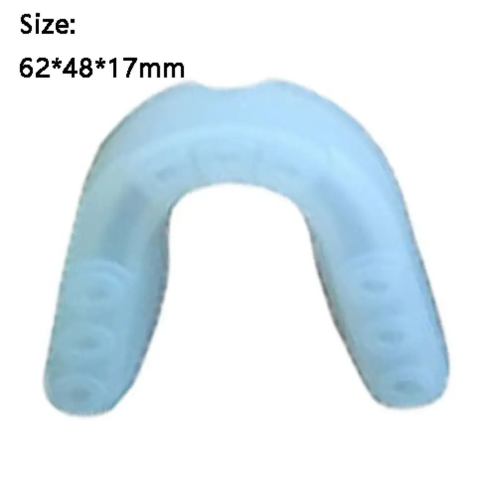 Protector bucal de silicona con ranura para respiración