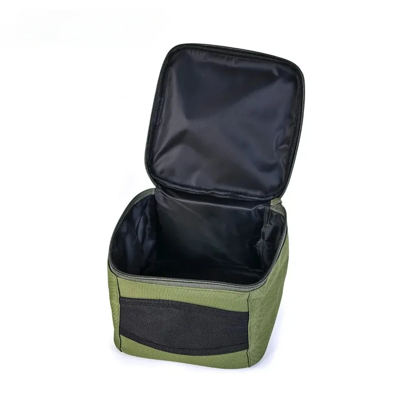 Bolsa de pesca impermeable con ruedas plegable verde militar - imagen 2