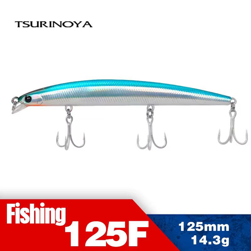TsurinoYa DW72 – Cebo duro 125mm para pesca en agua salada