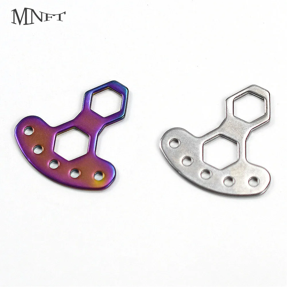 MNFT Llave de agarre para carrete pesca inox tuercas hexagonales