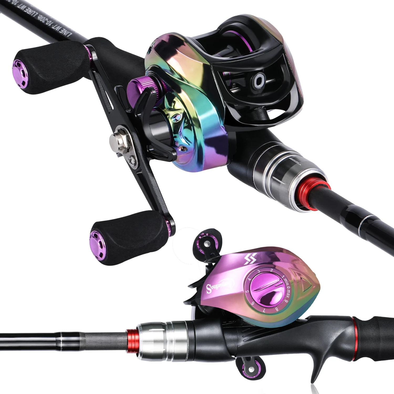 Mecanismo interno del carrete baitcasting