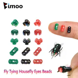 Bimoo Cuentas 3D Holográficas Ojo de Libélula Arcoíris para Mosca