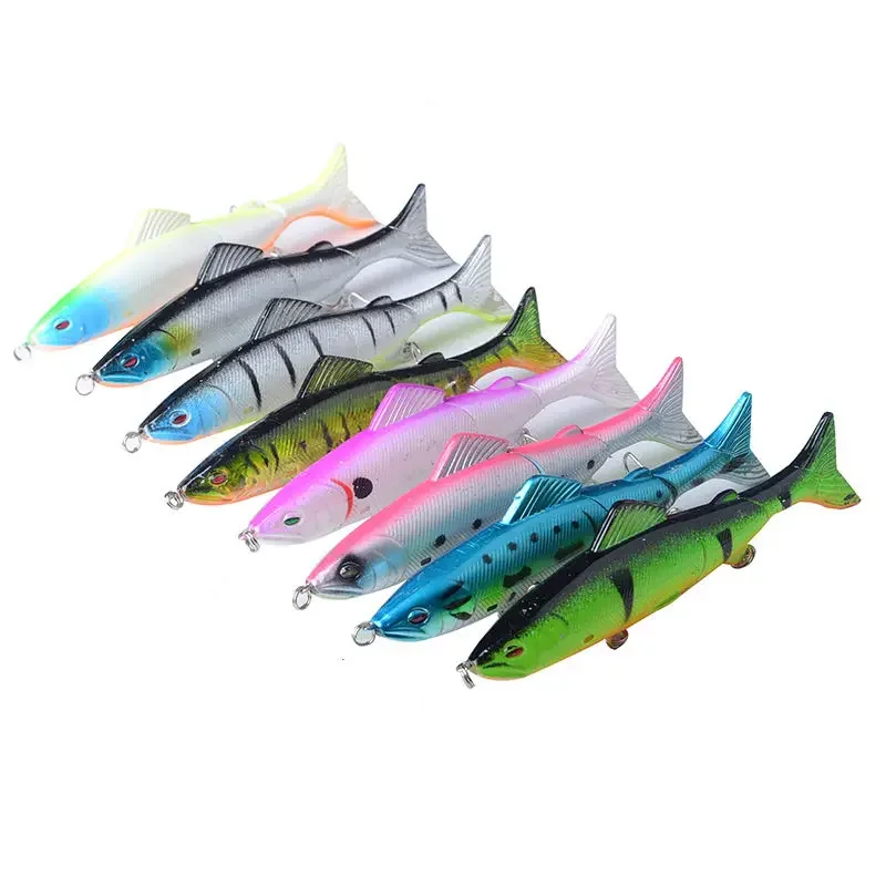 Wobbler multiarticulado realista para pececillos - imagen 5