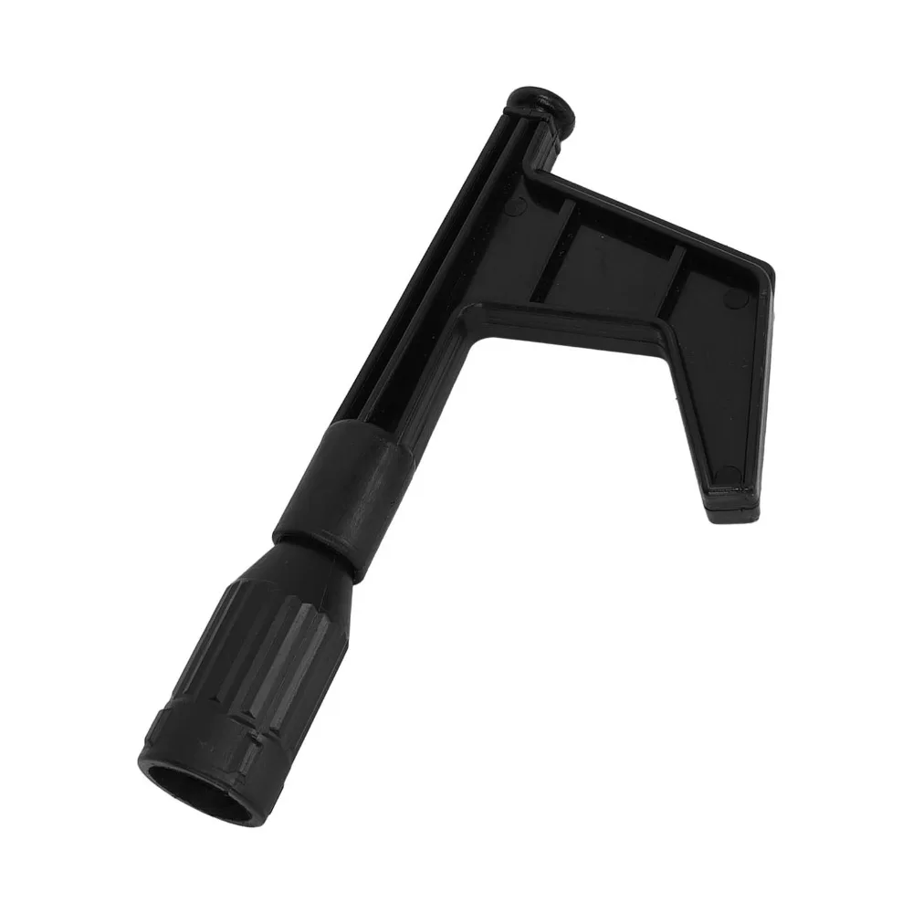 Gancho de barco negro con adaptador de nailon para amarre