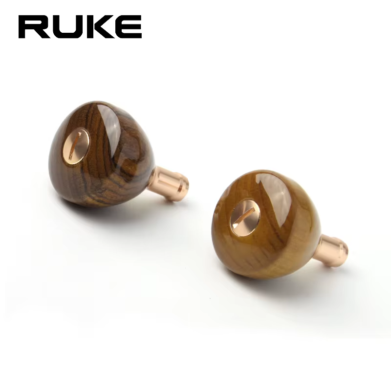 Carrete Spinning Ruke – Mango de madera para pesca