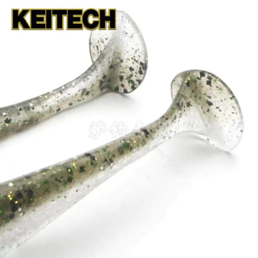 Señuelo Easy Shiner Keitech con cola en T para lubina - imagen 3