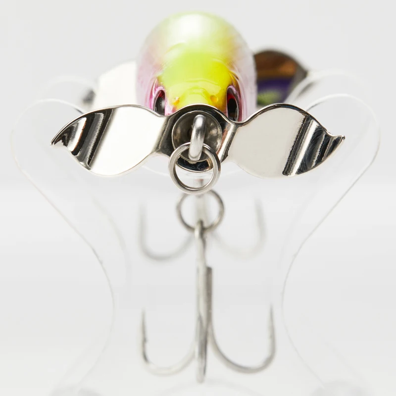 LUREHOLIC Popper doble tractor topwater para salpicaduras – cebo duro - imagen 5