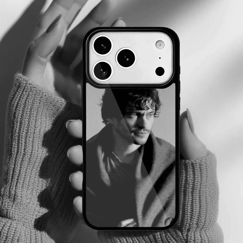 Vista de la funda sobre el teléfono