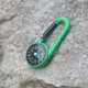 Brújula con mosquetón mini para llavero, senderismo y camping - imagen 4