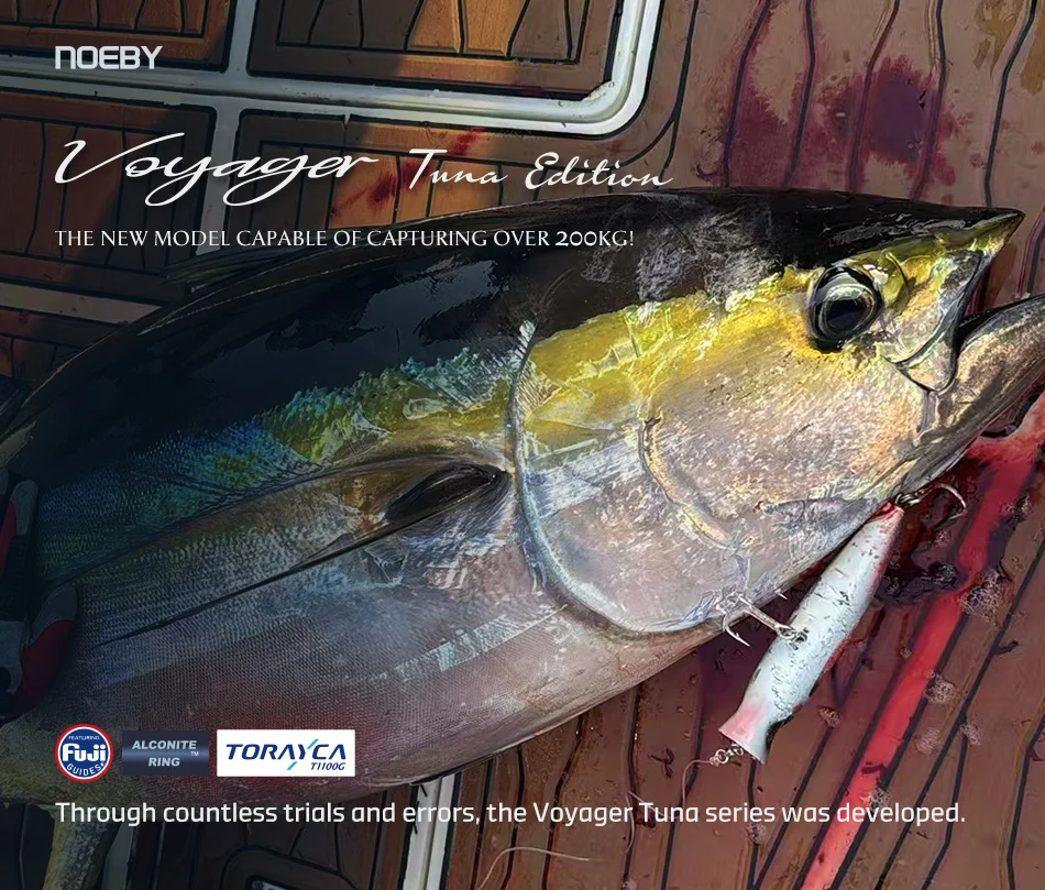 Caña de pesca big game para agua salada
