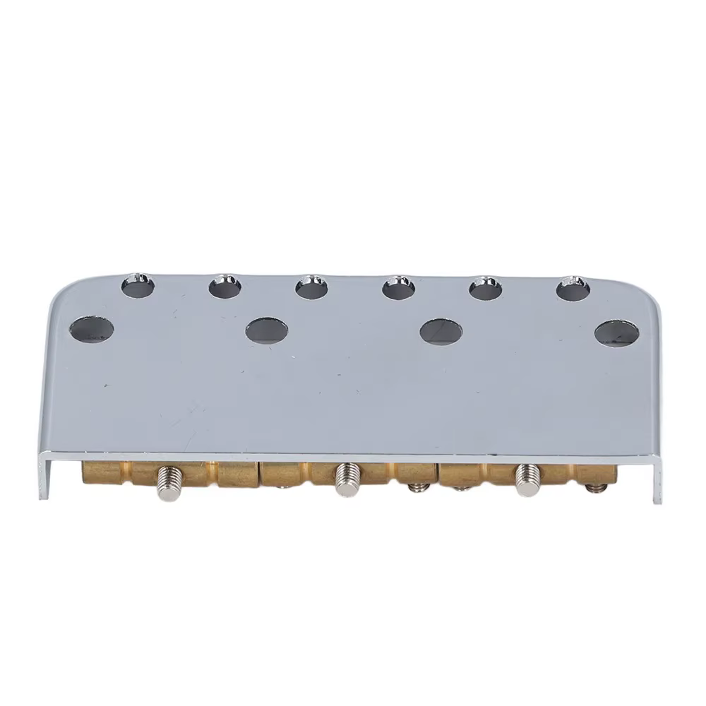 Puente Guitarra TL 3 Selletas – Plateado Metálico - imagen 2
