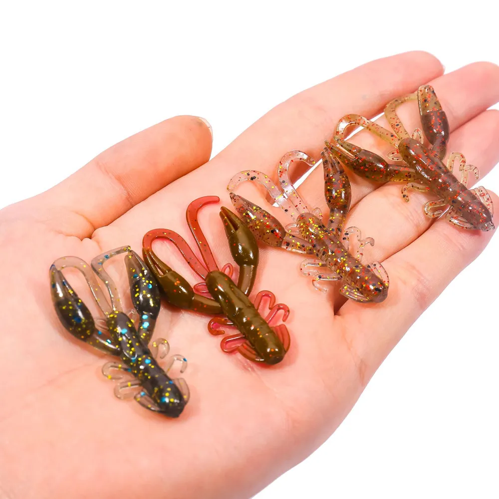 Señuelos silicona camarón 5cm 2g – Pack 5 unidades - imagen 3