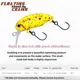 MUKUN Mini Crankbait señuelo flujo para perca y trucha - imagen 2