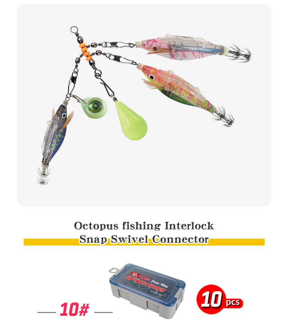 Aplicación práctica del conector giratorio en un montaje de pesca