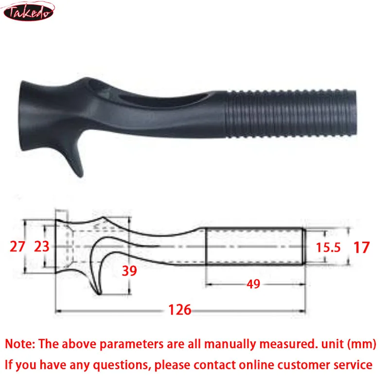 TAKEDO 16 PTS Asiento carrete para caña de pesca – Montaje reparación
