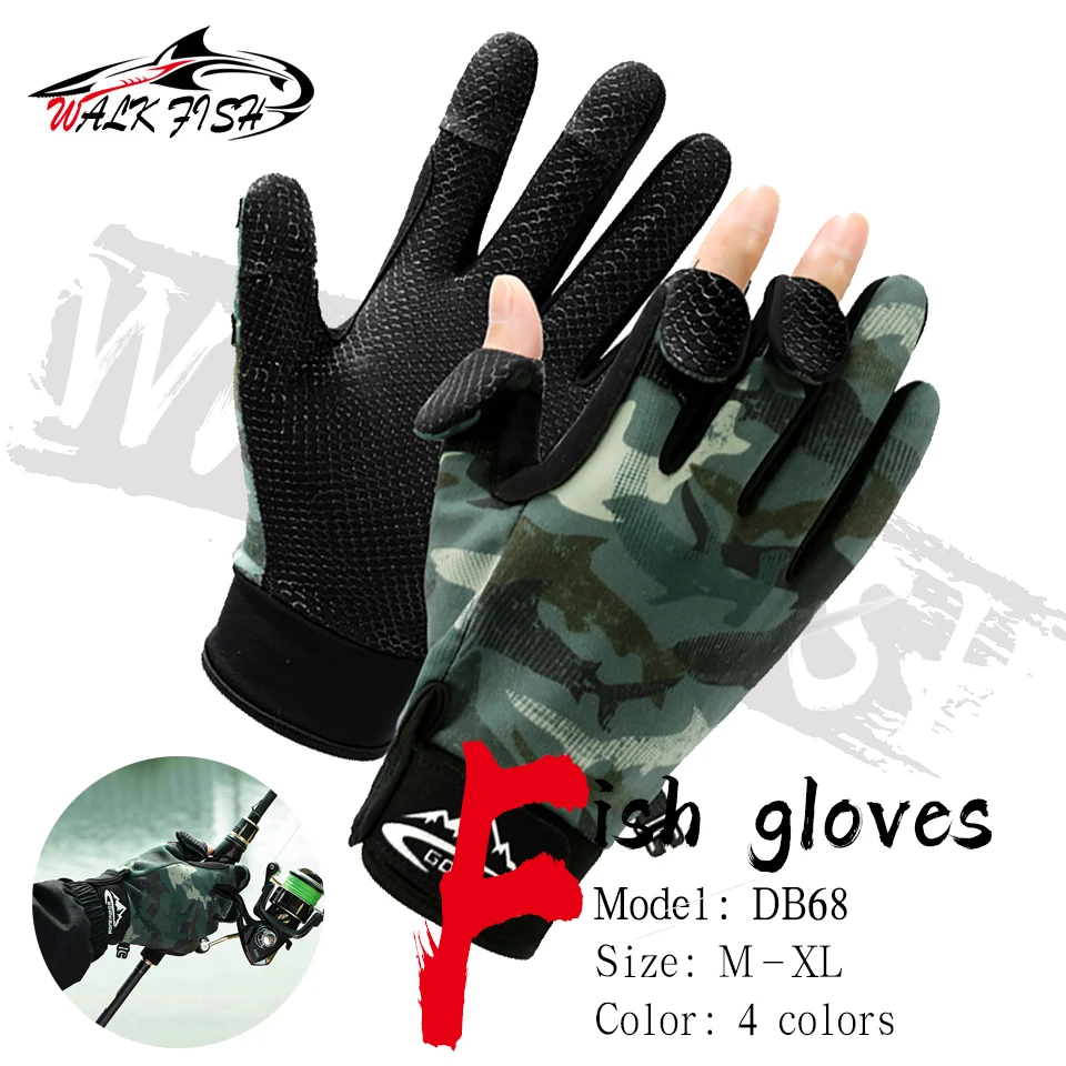 Guantes de pesca invierno WALK FISH – Antideslizantes y transpirables - imagen 2