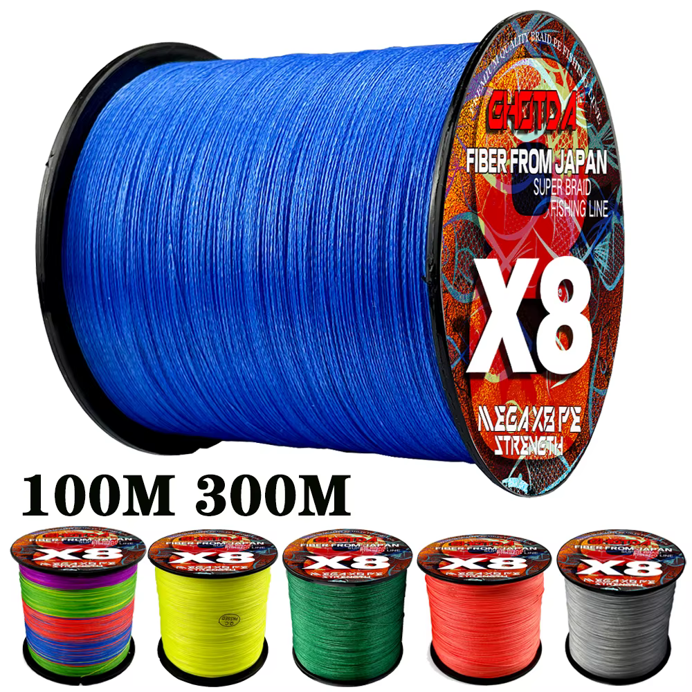 Ghotda X8 – Sedal trenzado PE para carpa