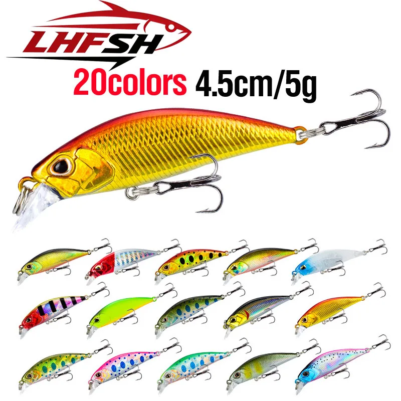 Señuelo Minnow Duro para Lances Largos con Cascabeles y Ojos 3D - imagen 2