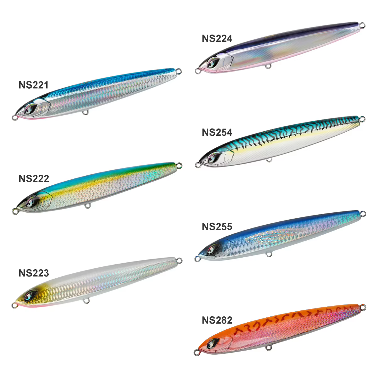 Noeby Stickbait hundido Sinking lápiz reforzado marino - imagen 3