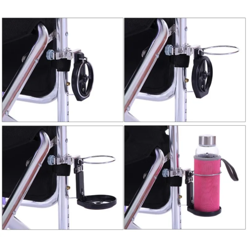 Soporte para taza de pesca plegable de aluminio para silla - imagen 2