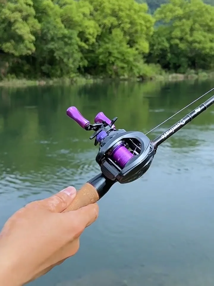 Carrete Baitcasting SV-DC con freno electrónico DC y anti-backlash - imagen 2