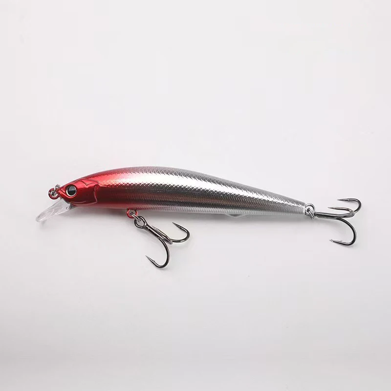 Señuelo Minnow flotante Wobbler para pesca de arrastre - imagen 3