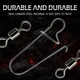 ShareShark rodamientos giratorios conector snap para pesca - imagen 4