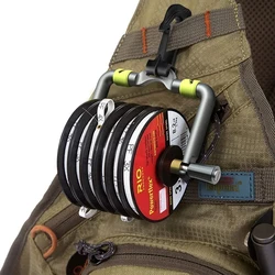 Dispensador Tippet Portátil Porta Bobinas para Pesca de Mosca