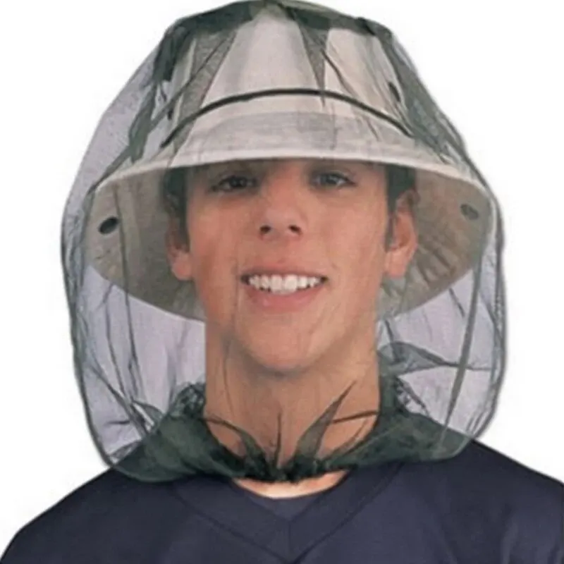 Gorro antimosquitos pesca con malla transpirable y regulable - imagen 4