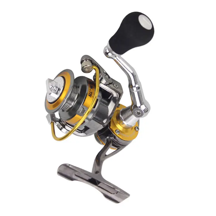 Carrete giratorio WEIHE Mini II de metal para pesca en el mar - imagen 4