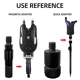 Conector rápido ShareShark de aluminio para alarmas de rod pod - imagen 2