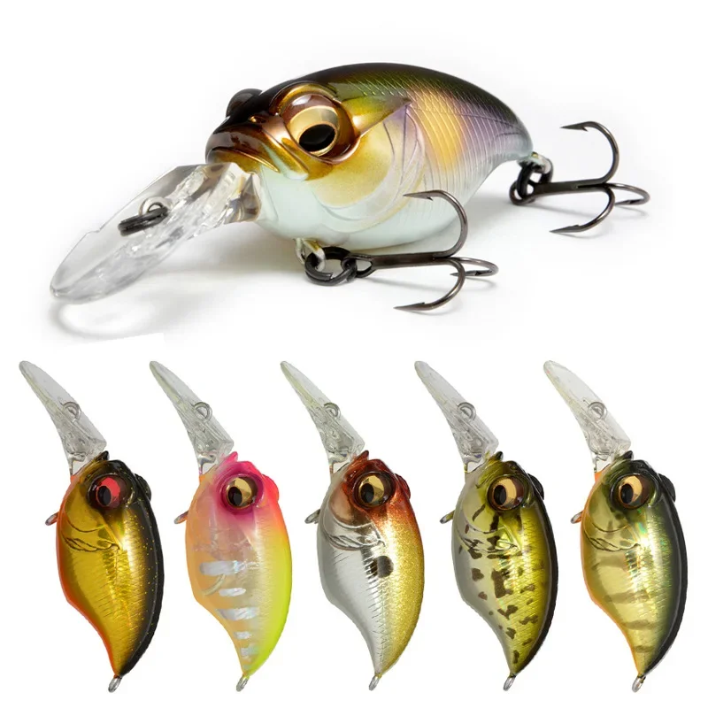 Griffon Wobbler Crankbait con sonido, flotante, para lubina y lucio - imagen 4