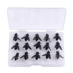 Señuelos blandos imitación insecto para lucio, lubina y carpa