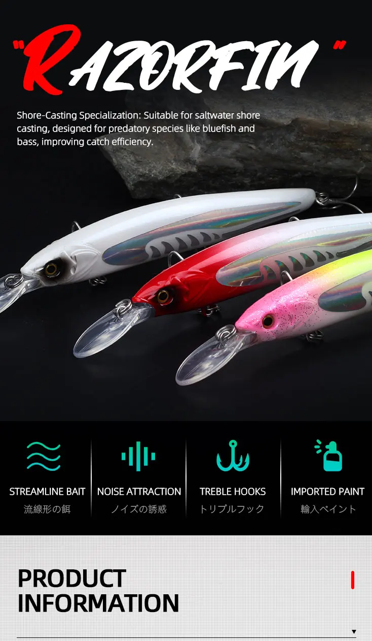 LETOYO Minnow 128mm 28g