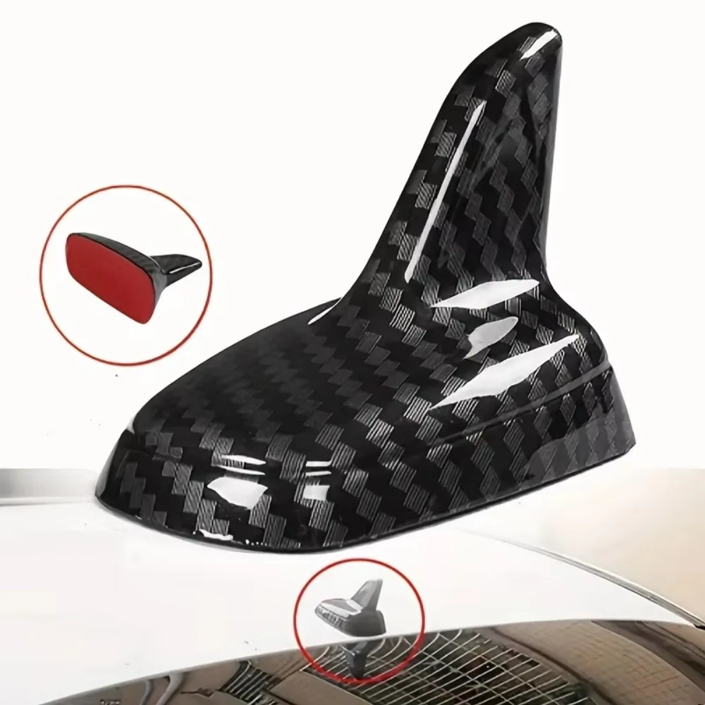Antena de tiburón universal fibra de carbono para coche - imagen 3