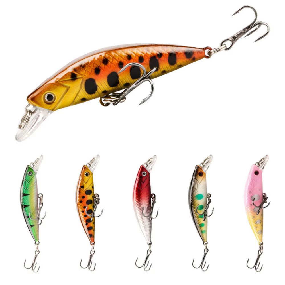 Señuelo Minnow visto desde arriba