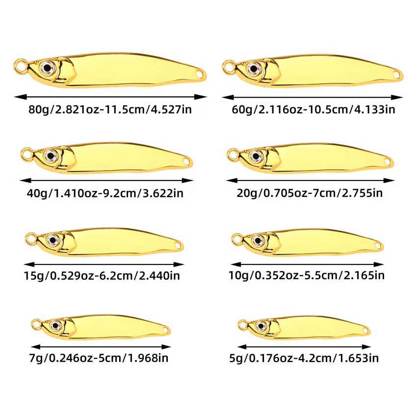 Señuelo Casting 7-60g – Multiuso para agua salada y dulce - imagen 5