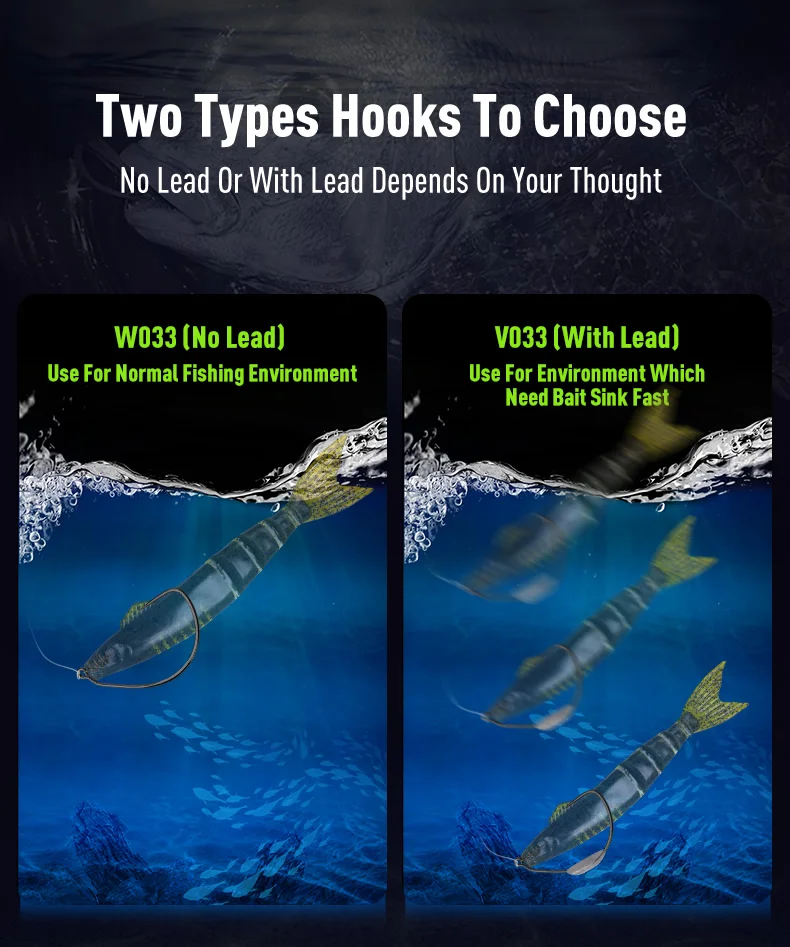 Accesorios de aparejo para pesca con cebo blando
