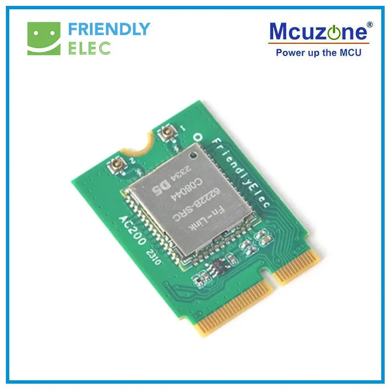 Módulo WiFi SDIO M.2 doble banda NanoPi AC200 para Friendly R2S