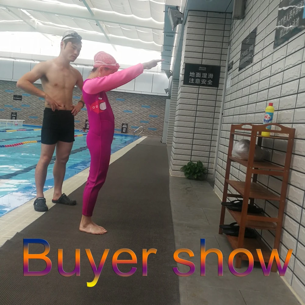 Traje de Buceo de Medusa infantil manga larga de una pieza neopreno - imagen 3