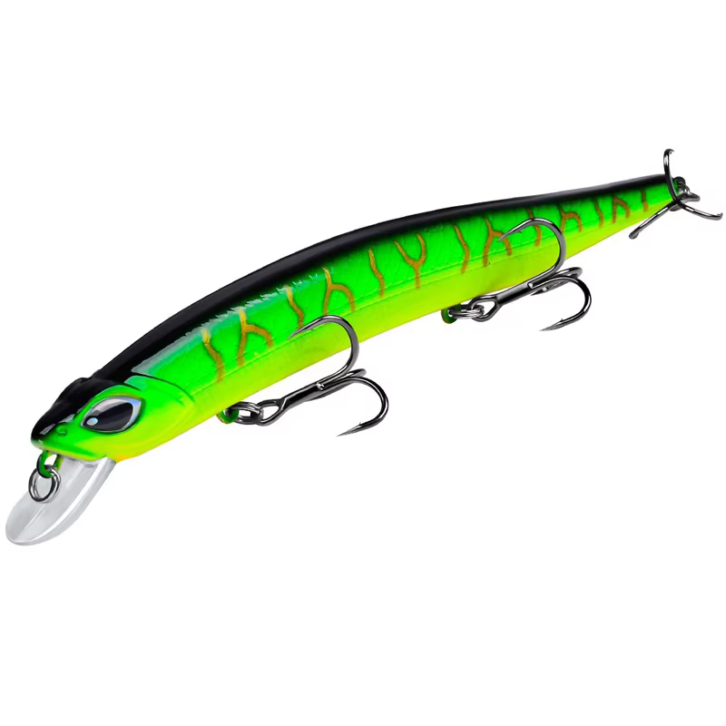 Señuelos artificiales flotantes – Wobblers y Minnows para lubina - imagen 2